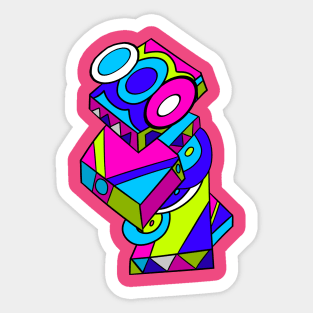 Funky Totem Sticker